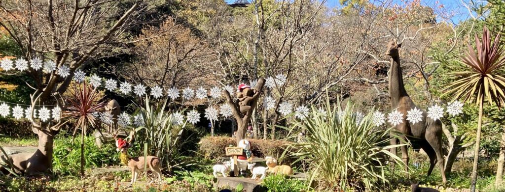 クリスマス飾り金沢動物園