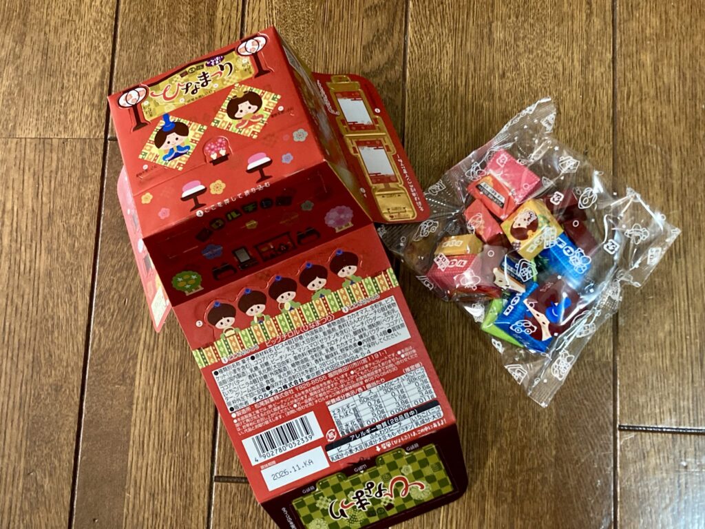 チロルチョコお雛様