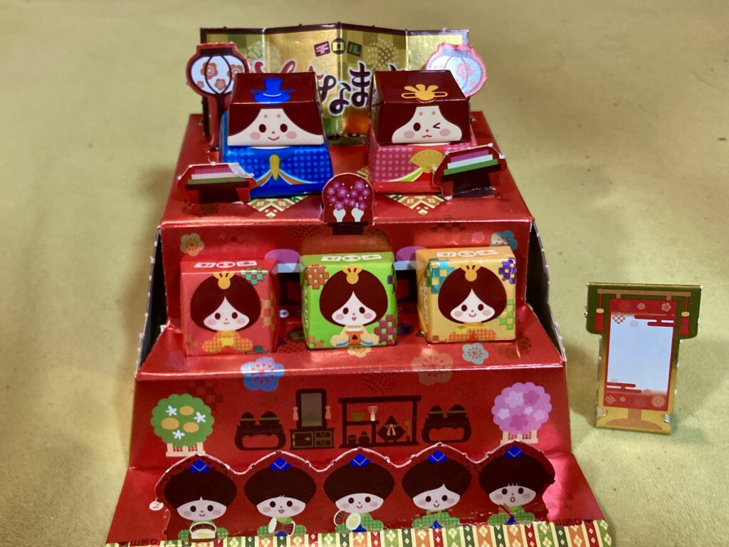 チロルチョコお雛様