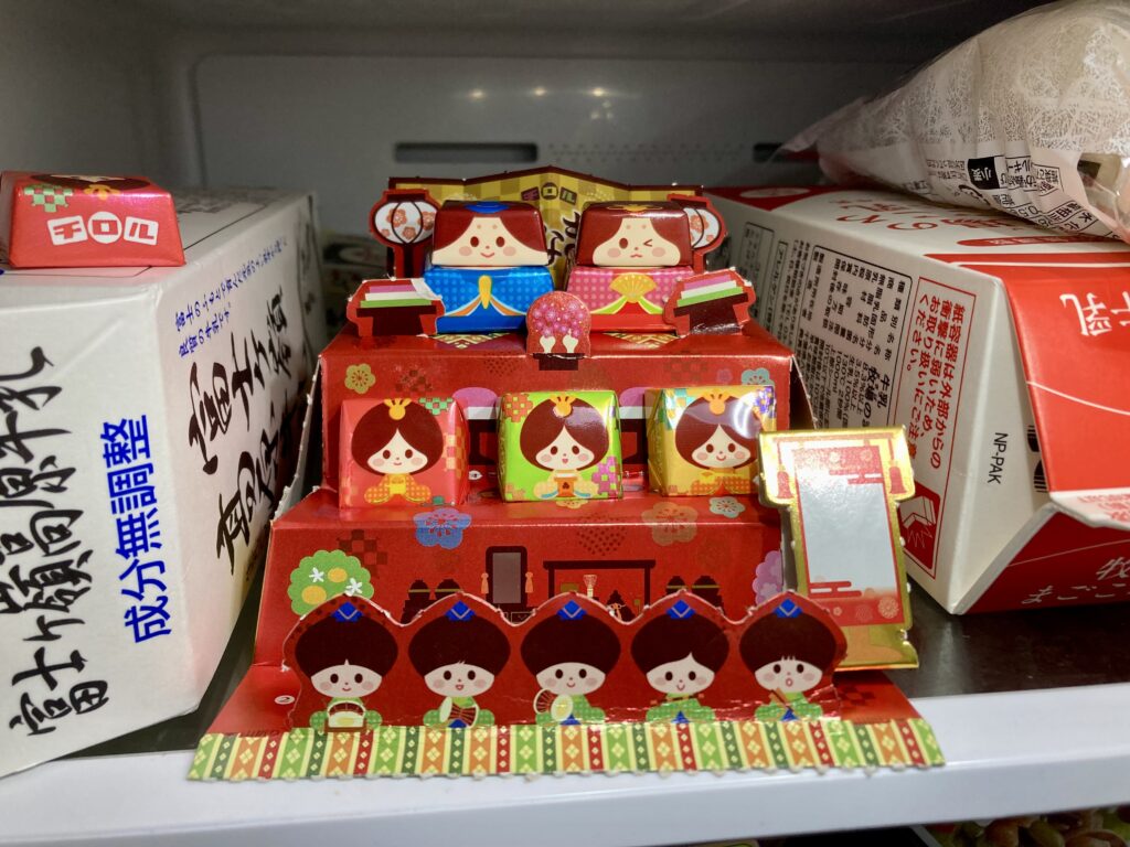 チロルチョコお雛様