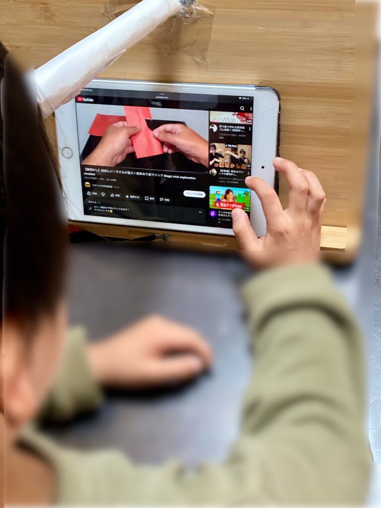 子どもの姿勢を正すために