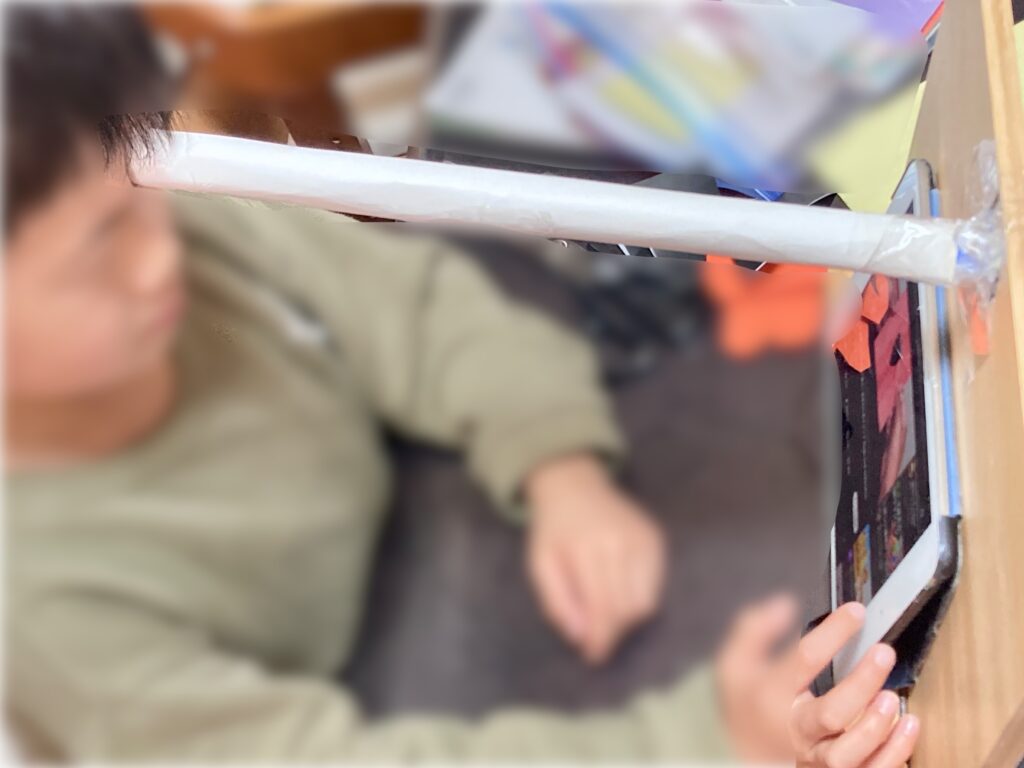 子どもの姿勢を正すために