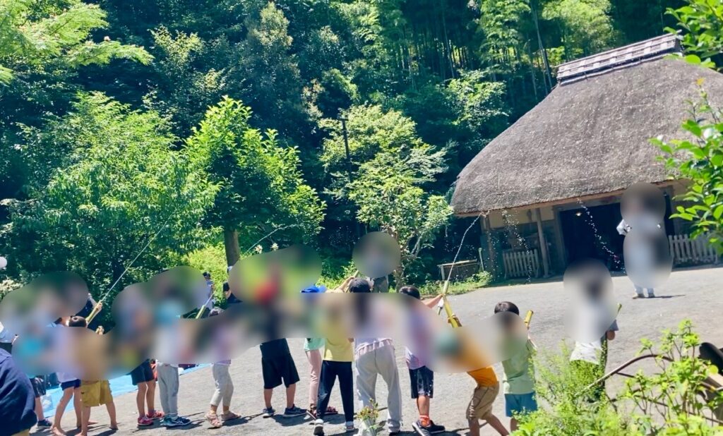 水飛ばし大会